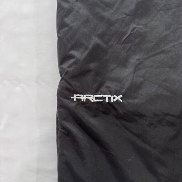 Arctix Snow Pants Mens Large Black Lined Filled Ski Outerwear Snowboarding - Picture 3 of 11